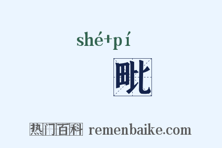 阇毗是什么意思的图片